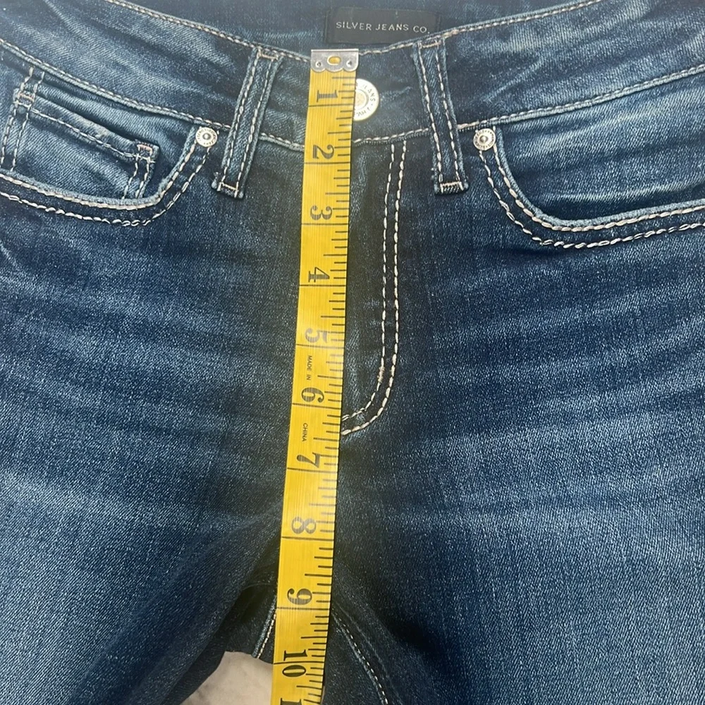 Women’s Silver Siki Skinny Blue Jeans. Size 26/29
